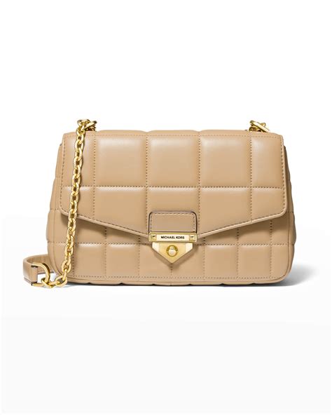 michael kors soho chain leather shoulder bag|michael kors shoulder bag small.